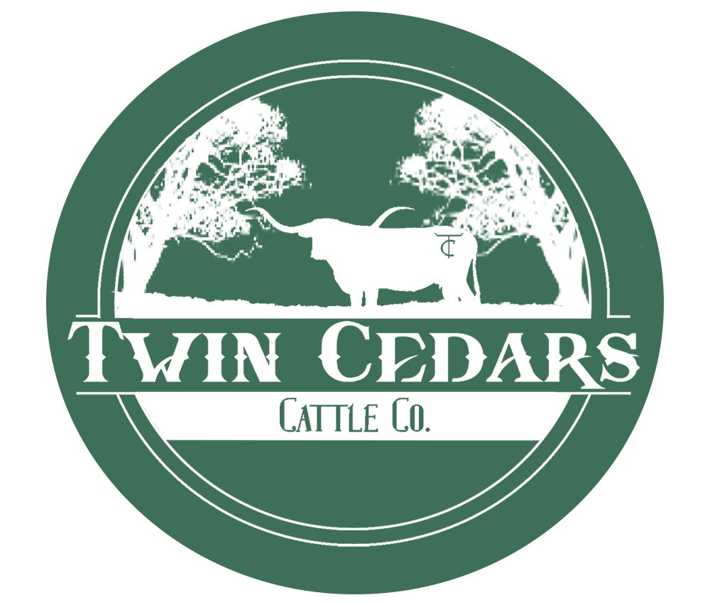 Twin Cedars Cattle Co. logo